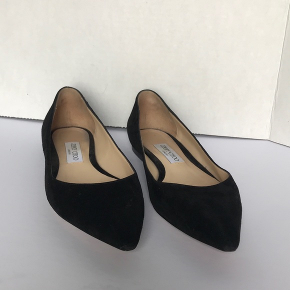 ✨SOLD✨ Jimmy Choo London Romy Flat Black - Picture 2 of 10